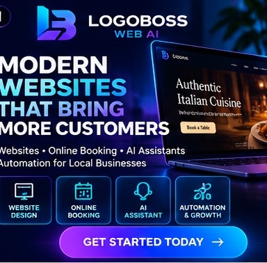 LogoBoss Web AI services — 1